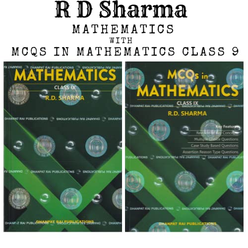 R D Sharma Mathematics Class 9 With Mcq In Mathematics - Cbse Examination 2024-2025