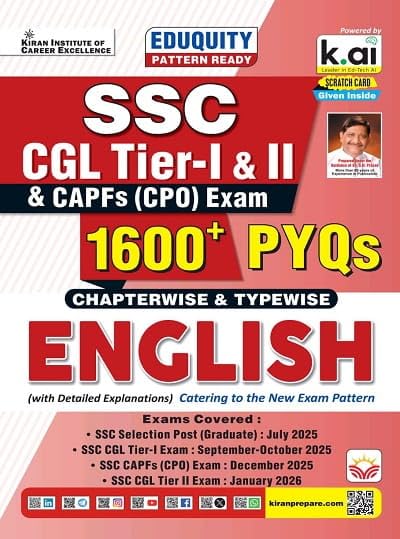SSC CGL Tier 1 & Tier 2 & CPO English Language Chapterwise & Typewise ...