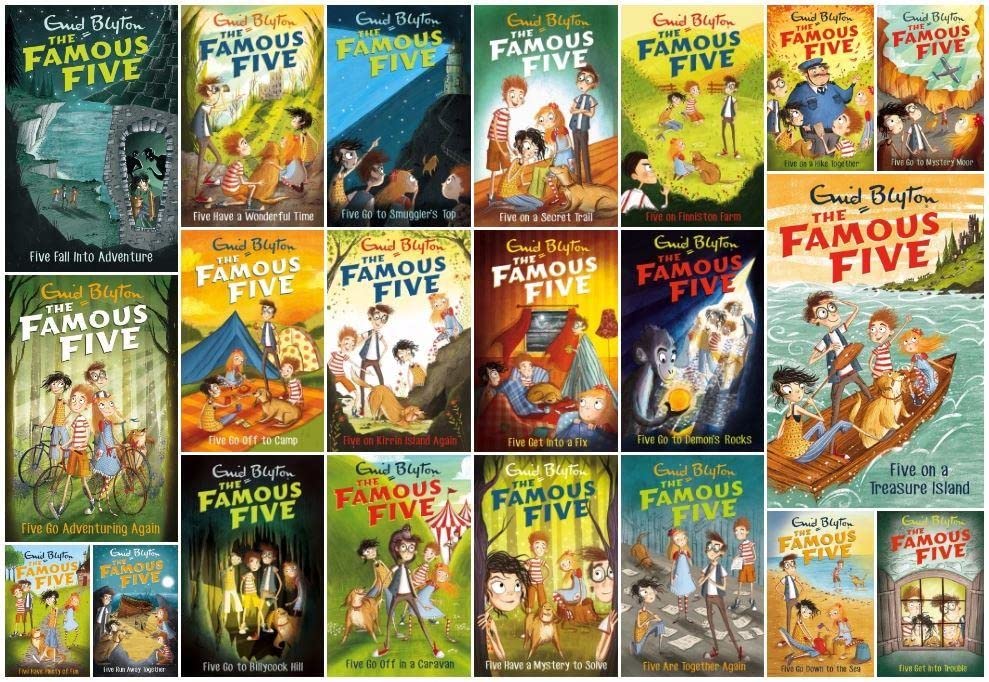 Famous Five Set Of 21 Volumes || 21 Exciting Adventures |