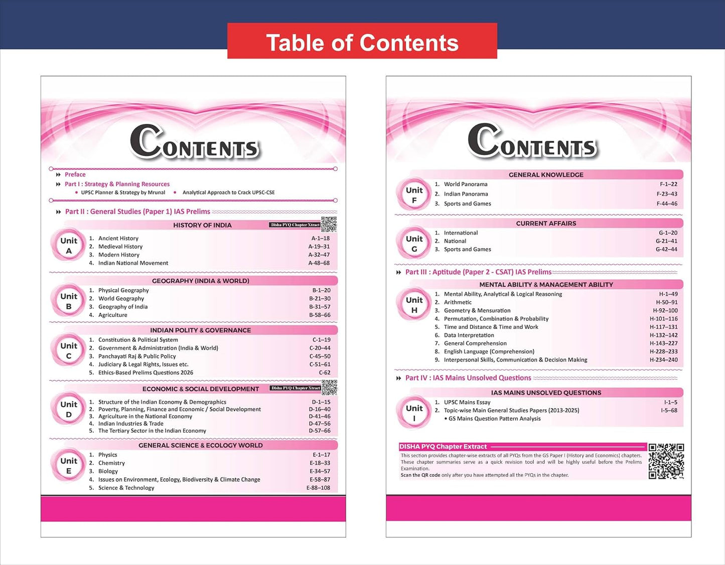 Disha 32 Topic-wise UPSC Civil Services IAS Prelims Previous Year Solved Papers 1 & 2 (1995 - 2026) 17th Edn | FREE Unsolved Mains GS & Essay Qns (2013-25) | General Studies & CSAT PYQs for 2027