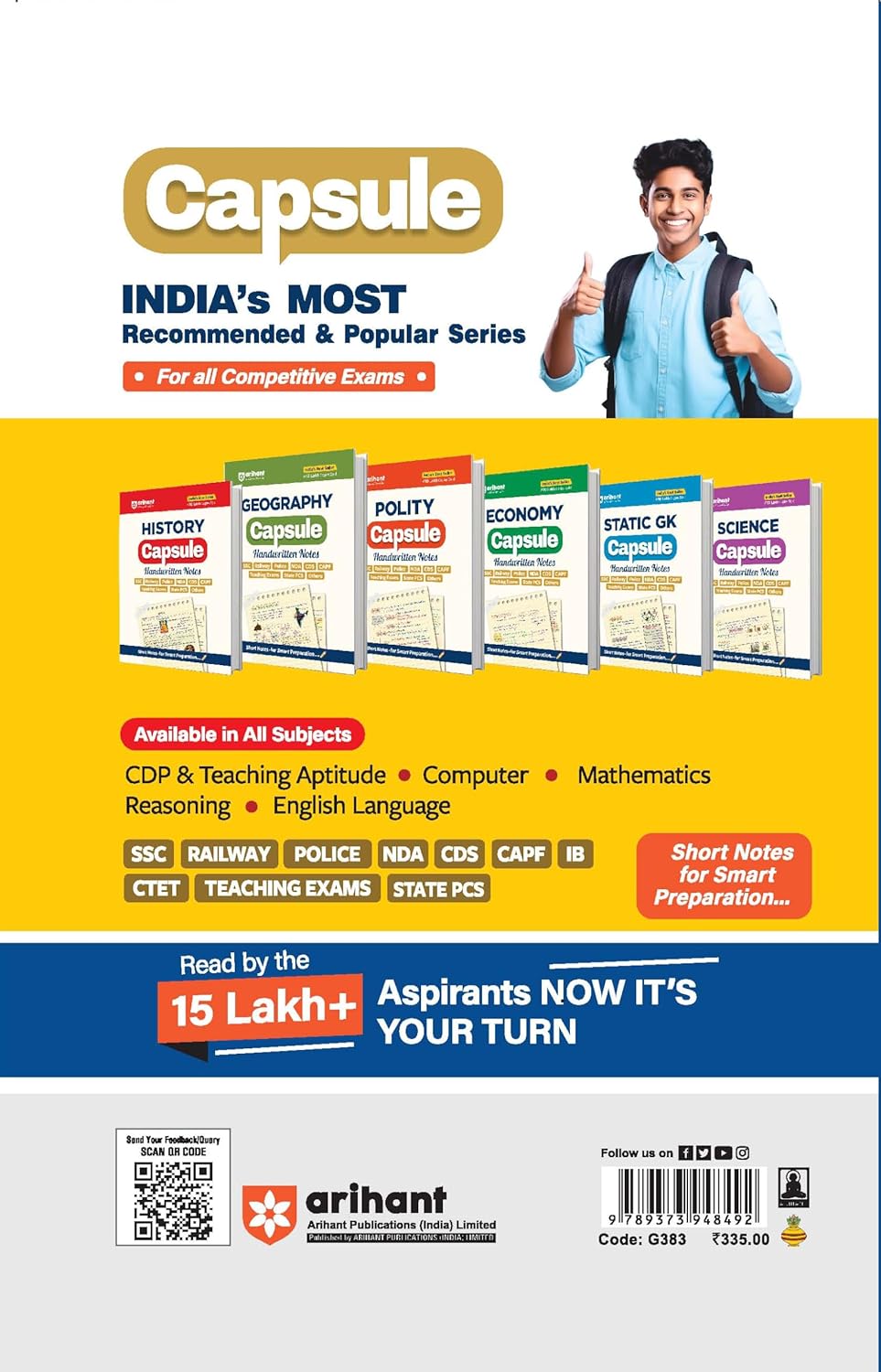 Arihant General Knowledge 2027 | with Current Affairs Update For All Competitive Exams | UPSC, State PSC, SSC, Bank, Railways RRB, Defence NDA/CDS,State Govt and other |English Medium
