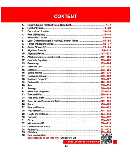 SSC Mathematics 7300+ Chapter-wise Type-wise English Medium Book by Rakesh Yadav | 17th Edition Lal Kitab