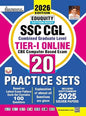 SSC CGL Tier -1 Online CBE Practice Sets Eduquity Pattern Ready 2026 Edition (English Medium) (5864)