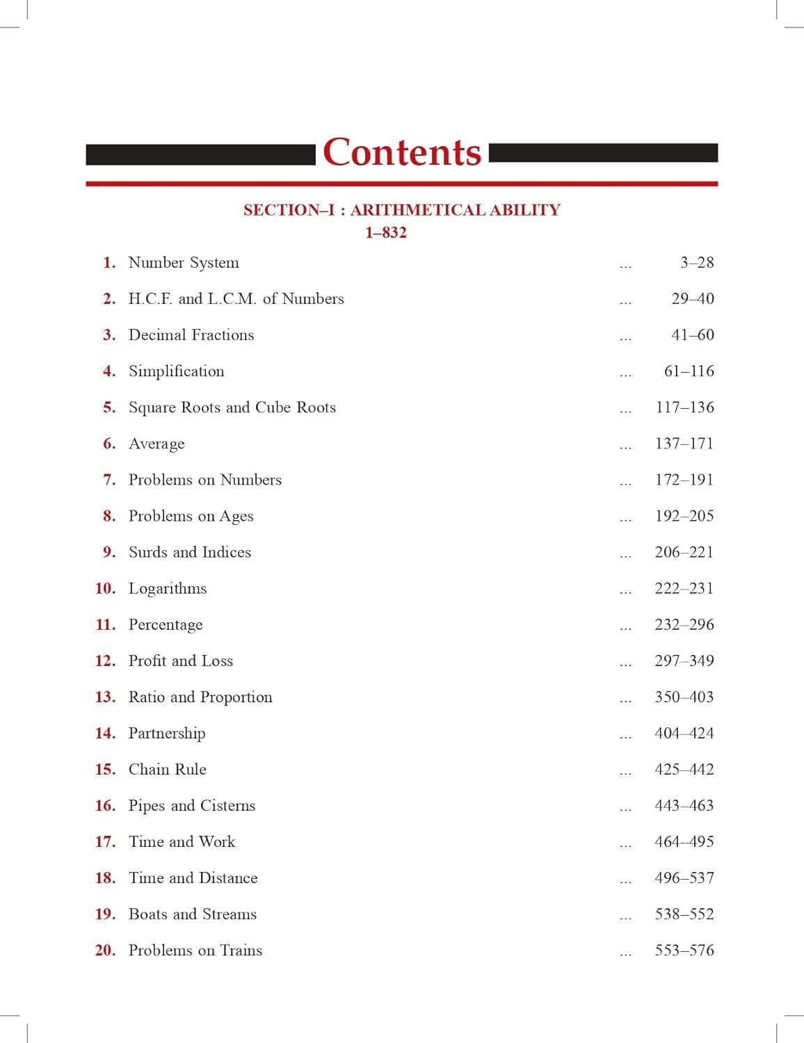 Quantitative Aptitude For Competitive Examinations (Revised Edition 2025): For All Govt. Competitive Exams for Banking, SSC CGL CHSL MTS GD, RRB Railway, Police, UPSC Civil Service, IBPS, SBI BANK PO | S Chand Exam Book 2025