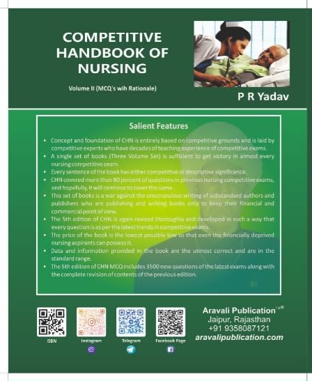 Competitive Handbook of Nursing-VOL 2 (Competitive handbook of nursing)