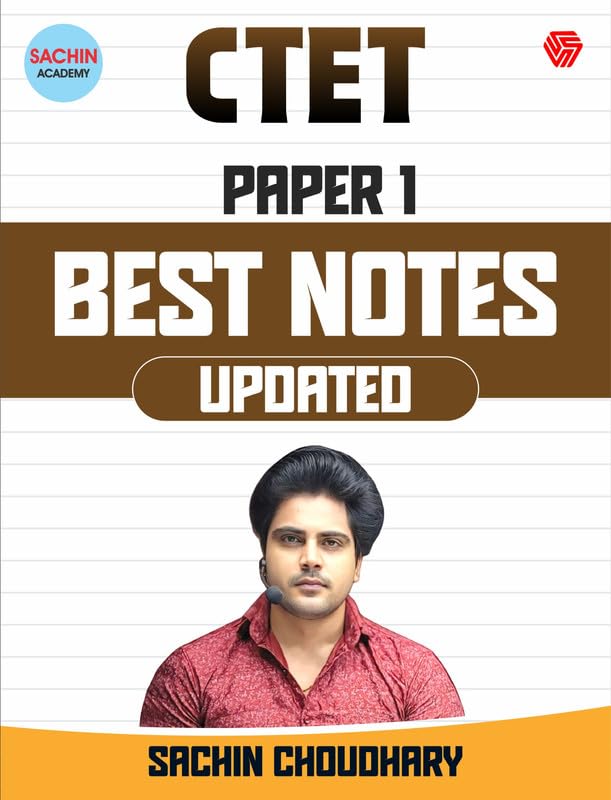 CTET Paper 1 | Best Notes | Sachin Academy | Invincible