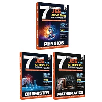 Pw Jee Main 7 Years 2019-2025 Physics, Chemistry, Mathematics Pyqs Combo Set Of 3 Books For 2026