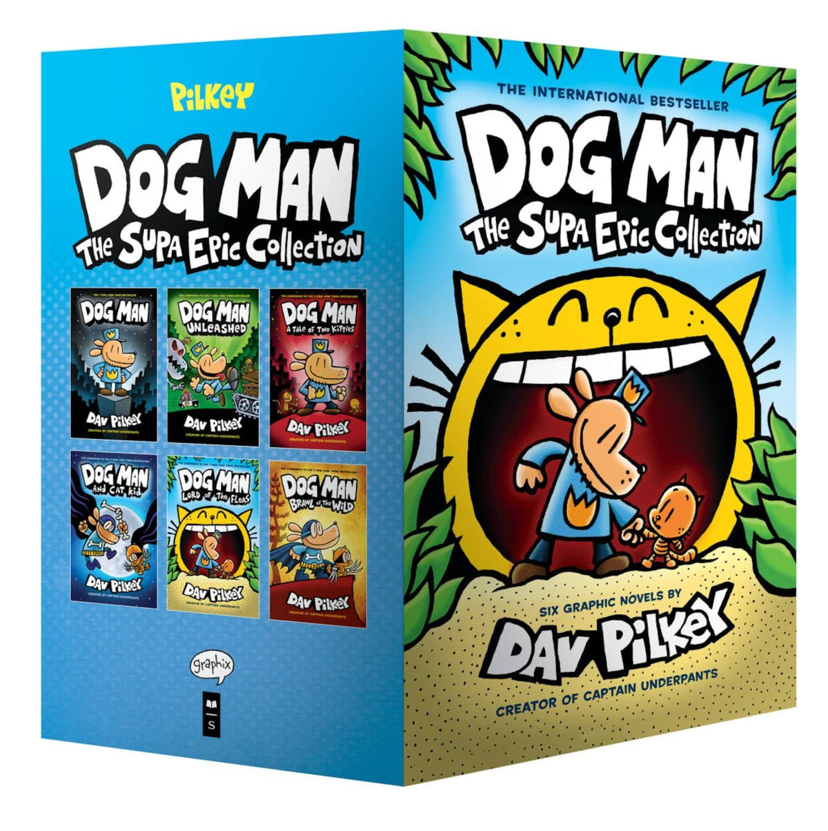 Dog Man: The Supa Epic Collection (Books 1–6 Boxed Set) by Dav Pilkey