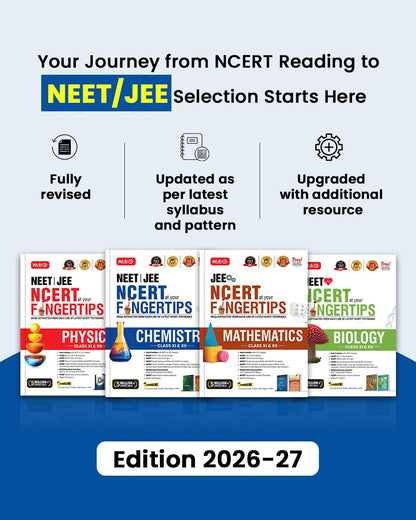 MTG NCERT at your FINGERTIPS Biology For NEET Exam 2026-2027 | NCERT Exam Scorer, Concept Priority Tracker, HOTS MCQs, Mind Maps & DPP with HD Pages | 15th Edition (Based on NEET Latest Pattern)