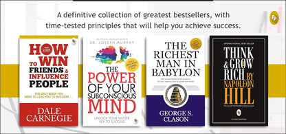 World's Greatest Books For Personal Growth & Wealth (Set of 4 Books) : Perfect Motivational Gift Set