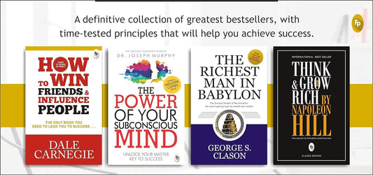 World's Greatest Books For Personal Growth & Wealth (Set of 4 Books) : Perfect Motivational Gift Set