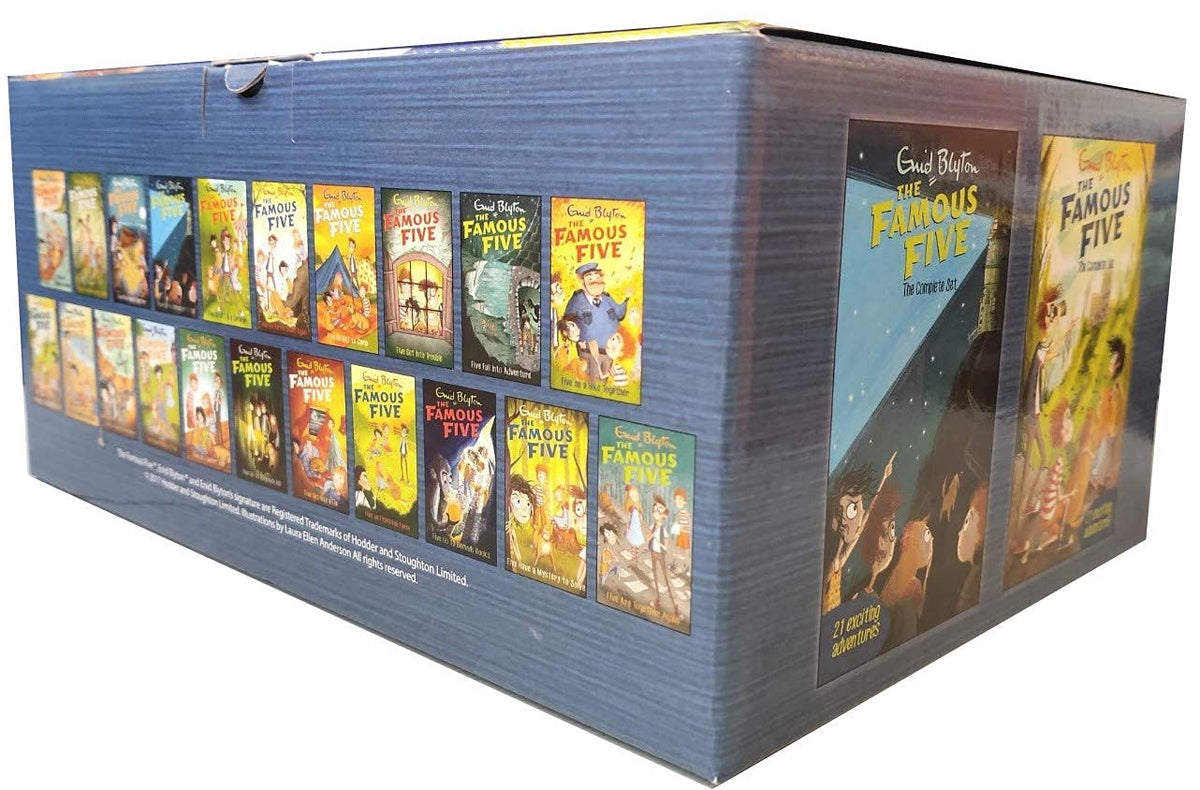 Famous Five Set Of 21 Volumes || 21 Exciting Adventures |