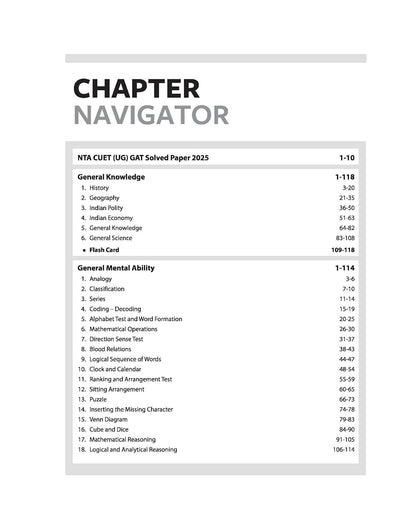 Arihant CUET UG 2026 General Aptitude Test (Section III) Chapterwise Notes & Question Bank | Based on NTA Test Pattern | 1000+ MCQs, Quick Revision ... Qs | CUET 2025 Solved Paper & Online Support