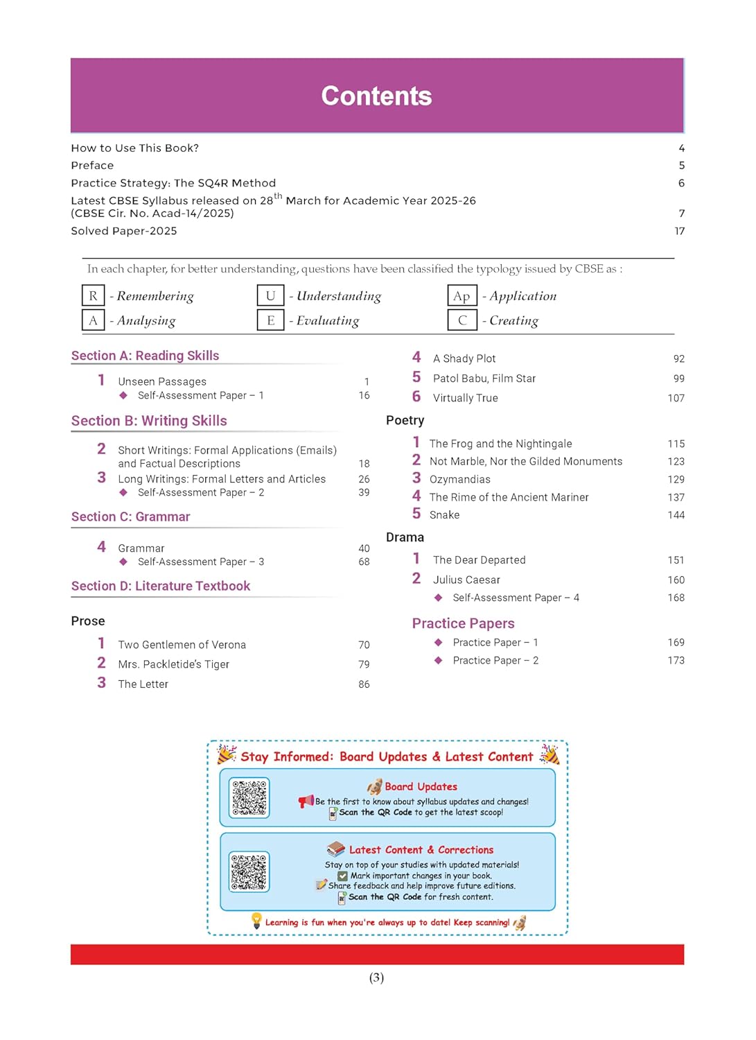 CBSE Question Bank Chapterwise and Topicwise SOLVED PAPERS Class 10 ENGLISH COMMUNICATIVE For Exam 2026