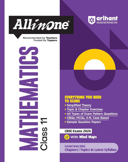 Arihant All in One English Core Class 11 for CBSE Exams 2025-26 | Revised Edition as per latest syllabus | Detailed Study Material for all Three