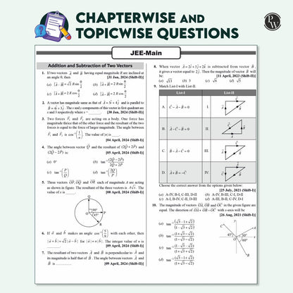 PW JEE Advanced 48 Years (2025-1978) with JEE Main 143 Sets PYQs (2025-2019) Physics, Chemistry, Maths Combo Set of 3 | Chapterwise and Topicwise Solved Papers For JEE 2026 Exams [Paperback] PW