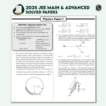 PW JEE Advanced 48 Years (2025-1978) with JEE Main 143 Sets PYQs (2025-2019) Physics, Chemistry, Maths Combo Set of 3 | Chapterwise and Topicwise Solved Papers For JEE 2026 Exams [Paperback] PW
