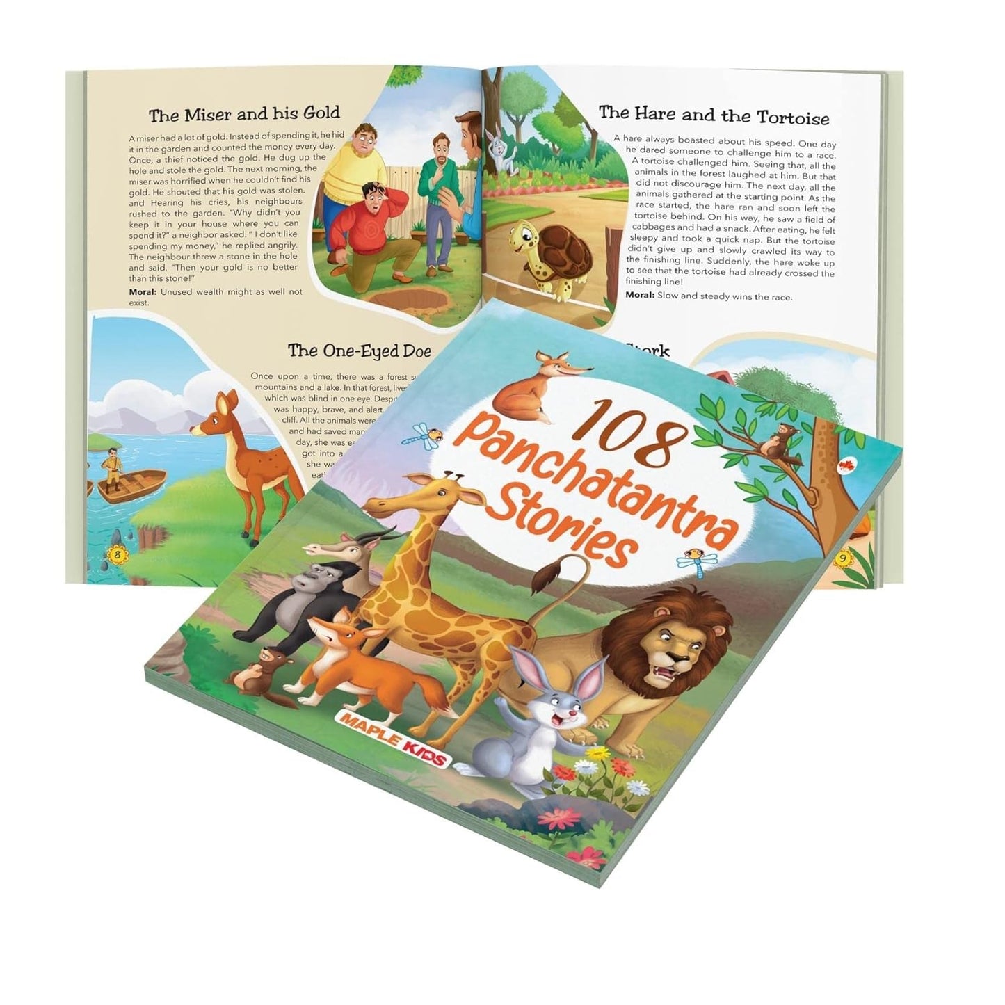 108 Panchatantra Stories (Illustrated)
