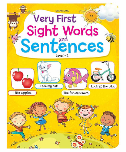 Very First Sight Words Sentences Level - 1