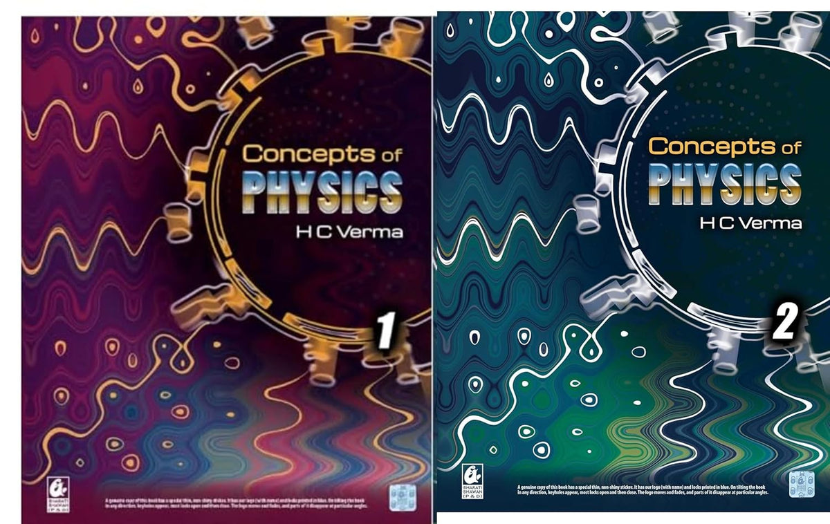 Concepts of Physics by H.C. Verma - Vol 1 & Vol 2 (Set of 2 Books) [Original Edition]
