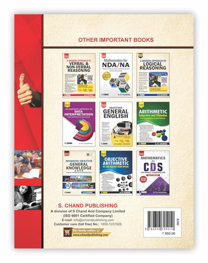 Quantitative Aptitude For Competitive Examinations (Revised Edition 2025): For All Govt. Competitive Exams for Banking, SSC CGL CHSL MTS GD, RRB Railway, Police, UPSC Civil Service, IBPS, SBI BANK PO | S Chand Exam Book 2025