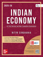 Indian Economy (English) by Nitin Singhania (IAS) for UPSC CSE 2025-26 | 6th edition | Civil Services Exam - Prelims Mains | State PSCs exams/ PCS