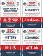 SSC Simplicrack GS Combo (Set of 4 Books) History, Geography, Polity & Economics | Class Notes with MCQs by Ishendu Sir | For SSC CGL, CHSL, MTS & Railway