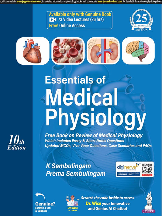 ESSENTIALS OF MEDICAL PHYSIOLOGY (FREE BOOK ON REVIEW OF MEDICAL PHYSIOLOGY): With Free Review of Medical Physiology