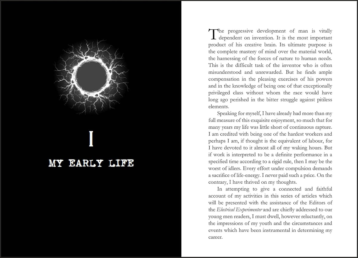 My Inventions: Autobiography of Nikola Tesla - Fingerprint Classics