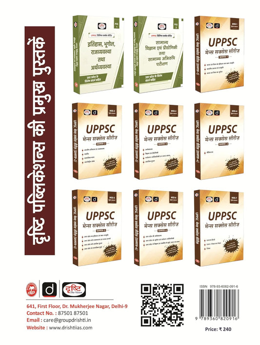 UP Samagra Avalokan | Hindi | Drishti PCS | Uttar Pradesh Prelims Exam | Mains Exam
