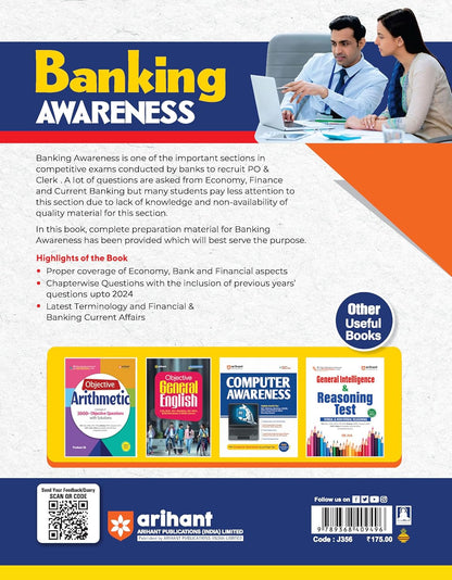 Arihant Revised Edition 2025 Banking Awareness