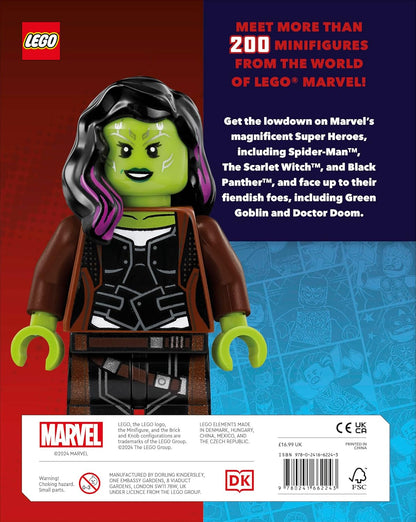 LEGO Marvel Character Encyclopedia : With Exclusive Captain America Minifigure