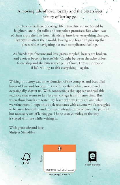 Can We Be Strangers Again?: A moving tale of love, loyalty and the bittersweet beauty of letting go Paperback – 20 March 2025 by Shrijeet Shandilya (Author)