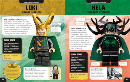 LEGO Marvel Character Encyclopedia : With Exclusive Captain America Minifigure