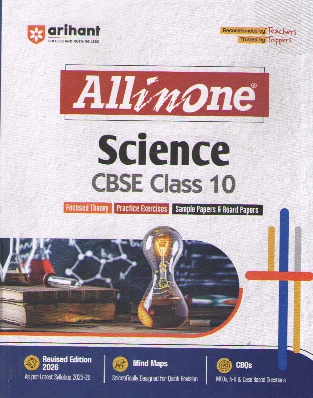 Arihant All In One Science Class 10 for CBSE Exams 2025-26
