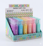 BYBYS Pastel Highlighter Set YS-801 (36 Pcs, 6 Colors) | Book Haat