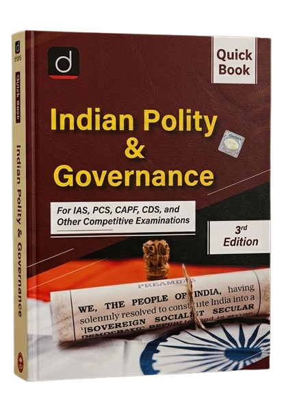 Drishti IAS UPSC Books 2026, Indian Polity & Governance Quick Book 3rd Edition, For IAS, PCS, CAPF, CDS & Other Competitive Exams