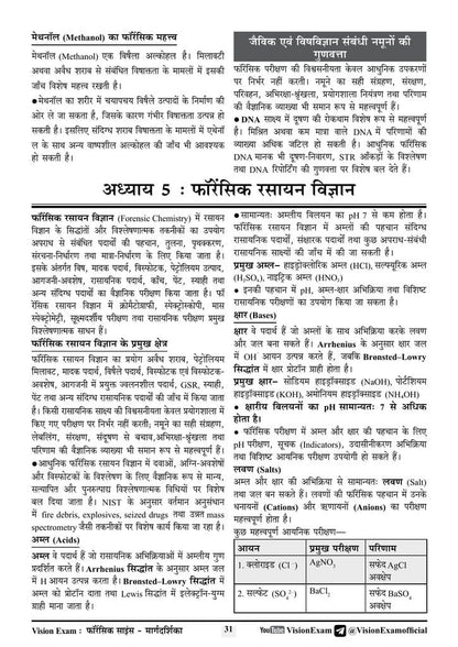 Vision Exam Scientific Assistant / Laboratory Assistant Forensic Science Guide 2026 | By VIsion Exam