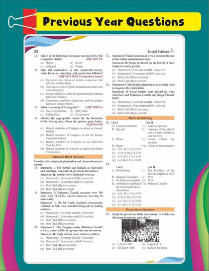 Disha 360 Social Science Class 10 NCERT Simplified | Theory, Question Bank, PYQs, Sample Papers, Competency & NCERT Questions | SST Class 10 CBSE Book