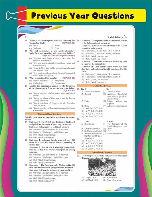 Disha 360 Social Science Class 10 NCERT Simplified | Theory, Question Bank, PYQs, Sample Papers, Competency & NCERT Questions | SST Class 10 CBSE Book