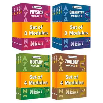 Yakeen For Neet Droppers Physics Modules With Solutions Combo Set Of 8 Books (2025 Edition)