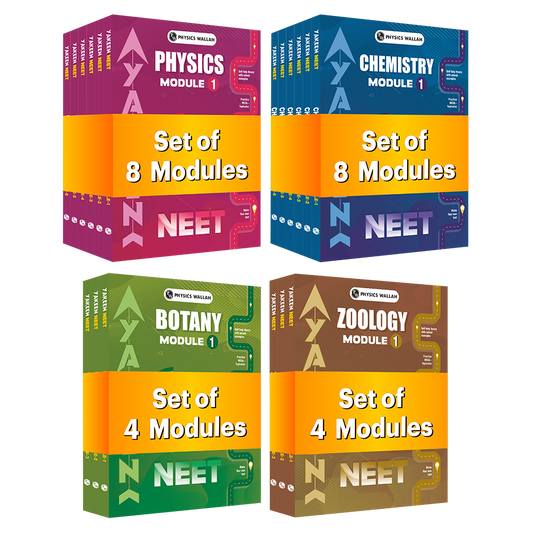 Yakeen For Neet Droppers Physics Modules With Solutions Combo Set Of 8 Books (2025 Edition)