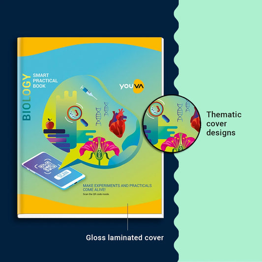 Navneet Youva | Hard Bound | Biology Practical Book | 21.5x26.5 cm | Interleaf | 172 Pages | Pack of 1